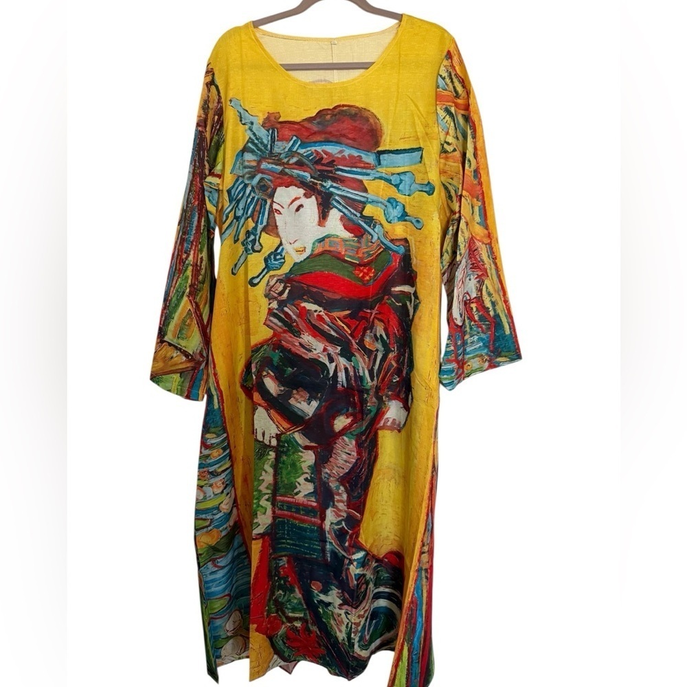 Bold Geisha Graphic Tunic – Size 4X (New Without Tags) - Picture 2 of 7